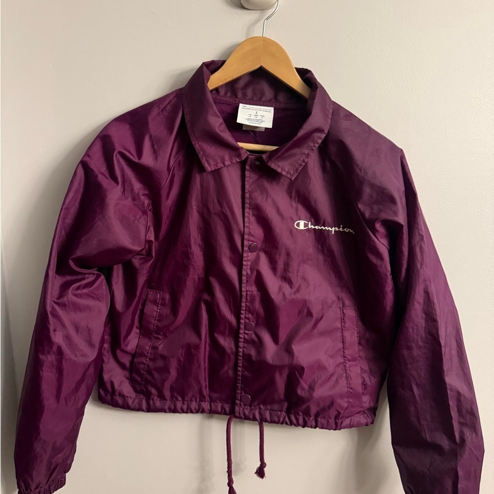 Champion Purple Coach Jacket – Women’s Small